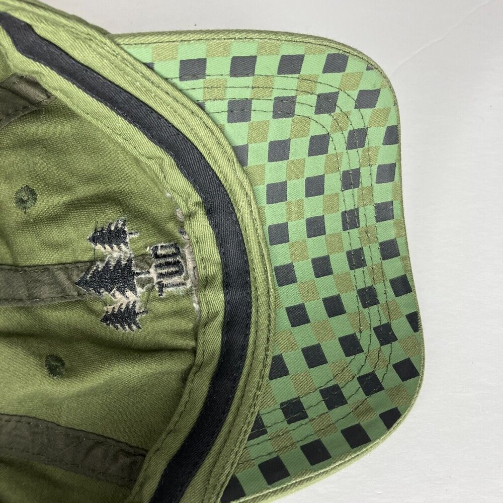Out Camping Green Adjustable Hat - Picture 8 of 9